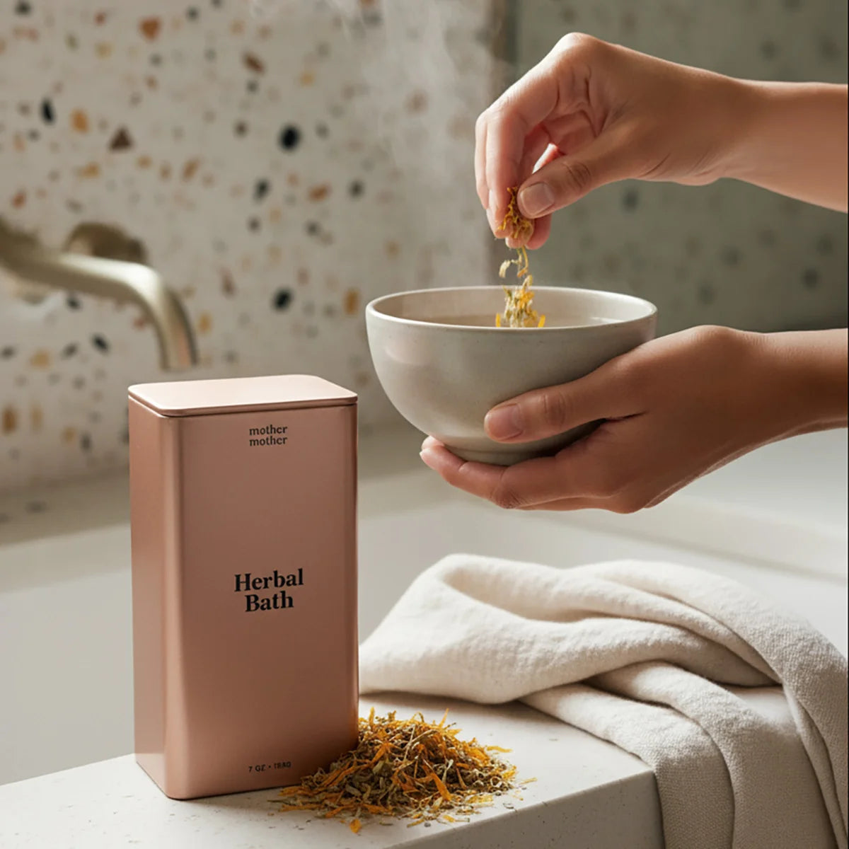 Bain Post-partum aux Plantes Bio